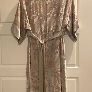 Embroidered and beading dress. Unique.